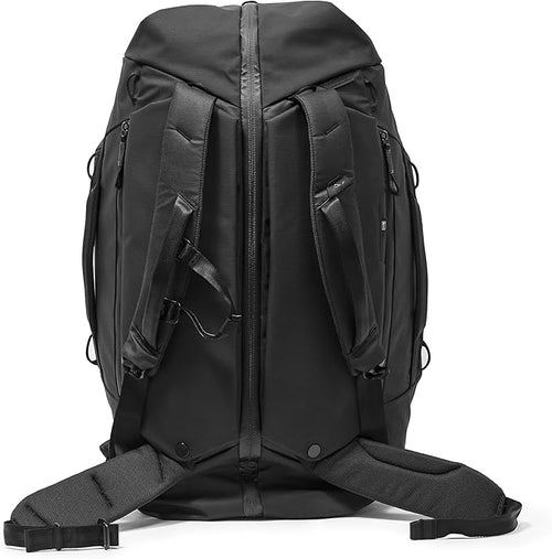 Peak Design Travel Duffelpack 45-65L, Black, Weatherproof Duffel Backpack