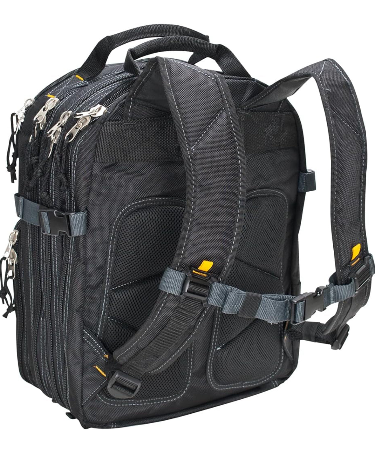 Custom Leathercraft1132 75-Pocket Tool Backpack