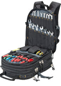 Custom Leathercraft1132 75-Pocket Tool Backpack