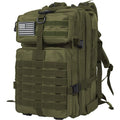 A 60L Army Military Tactical Backpack Men's Travel Large Capacity Rucksacks Men Waterproof Outdoor Sports Multi-functional Bags