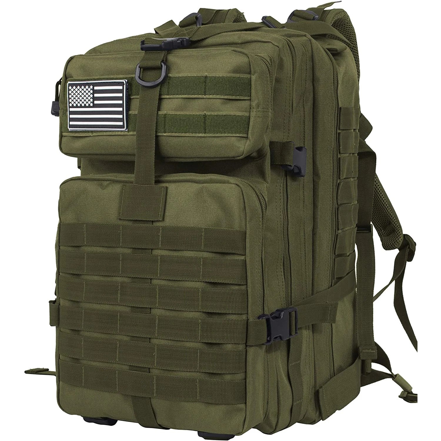 A 60L Army Military Tactical Backpack Men's Travel Large Capacity Rucksacks Men Waterproof Outdoor Sports Multi-functional Bags