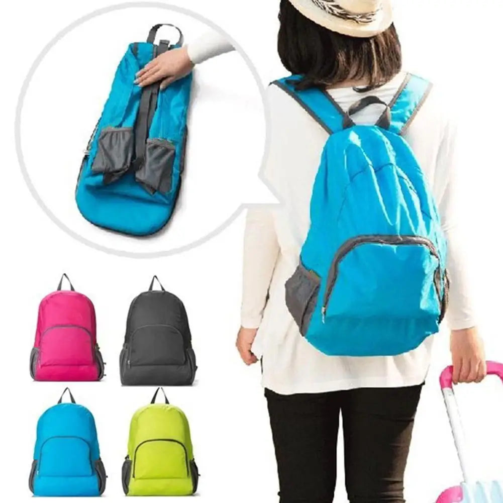 Foldable Portable Backpack Mountaineering Bag Ultralight Outdoor Climbing Hiking Cycling Travel Knapsack