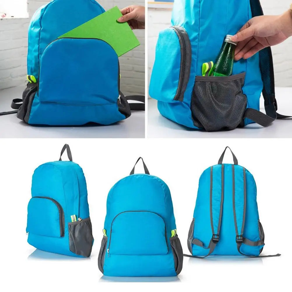 Foldable Portable Backpack Mountaineering Bag Ultralight Outdoor Climbing Hiking Cycling Travel Knapsack