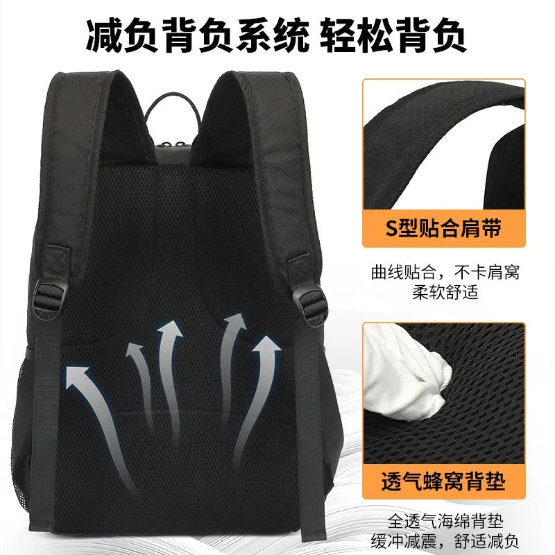 Backpack football bag, waterproof sports equipment bag, outdoor basketball volleyball bag, convenient and lightweight