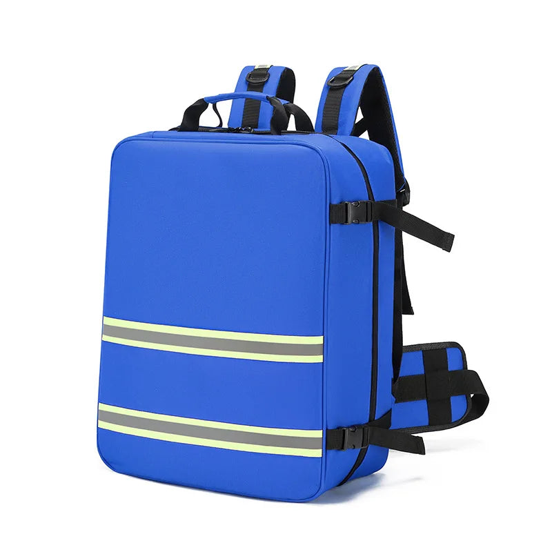 Fire Control Rescue Knapsack Travel Camping Bag Outdoor First Aid Kits Backpack 1200D Tear Resistant Waterproof Storage Pack